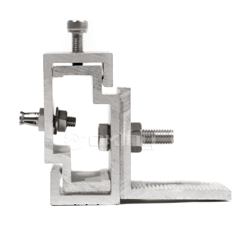 Staffa in lega di alluminio M & C per il sistema di rivestimento in pietra